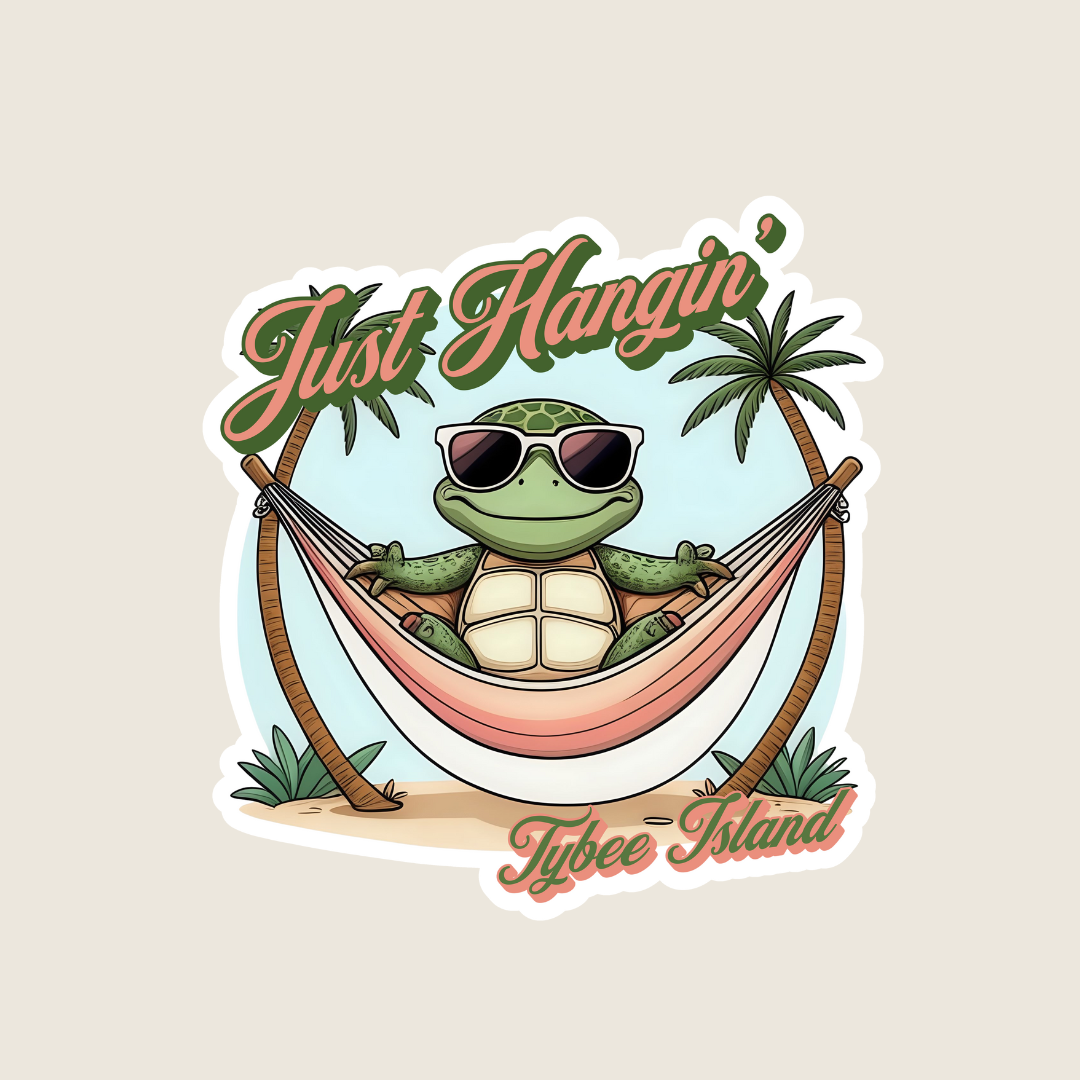 Just Hangin' Sea Turtle (B1004)