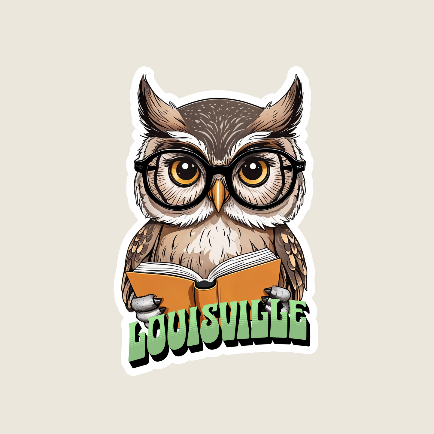 Owl Reading (M1063)