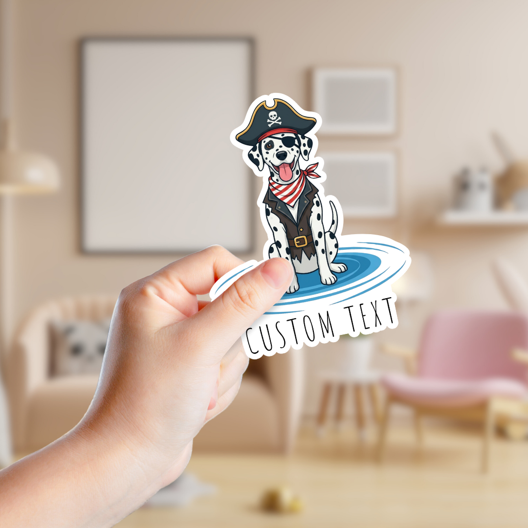 dalmatian dog sticker