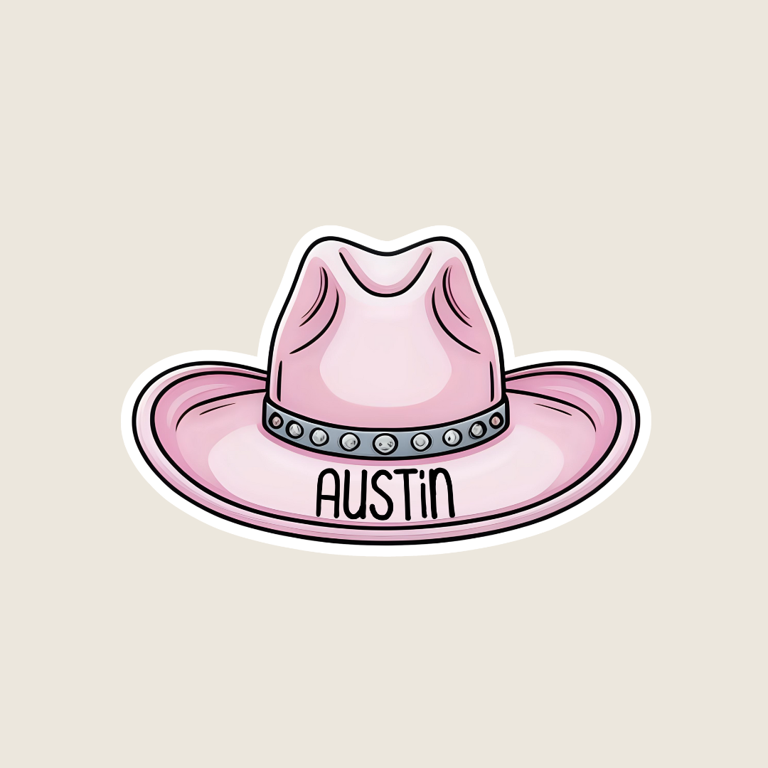 Pink Cowboy Hat (M1043)