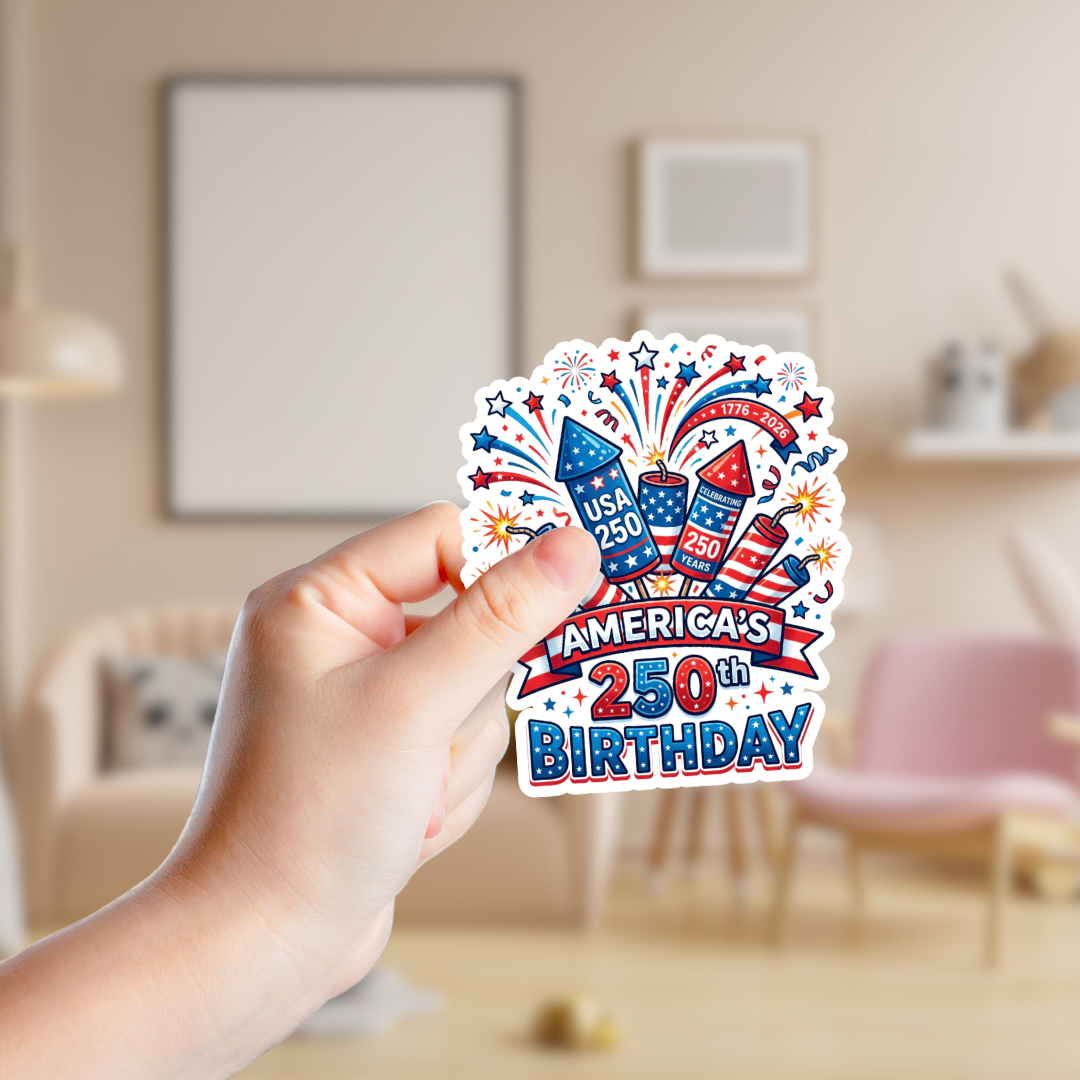 America's 250th Birthday Celebration Sticker