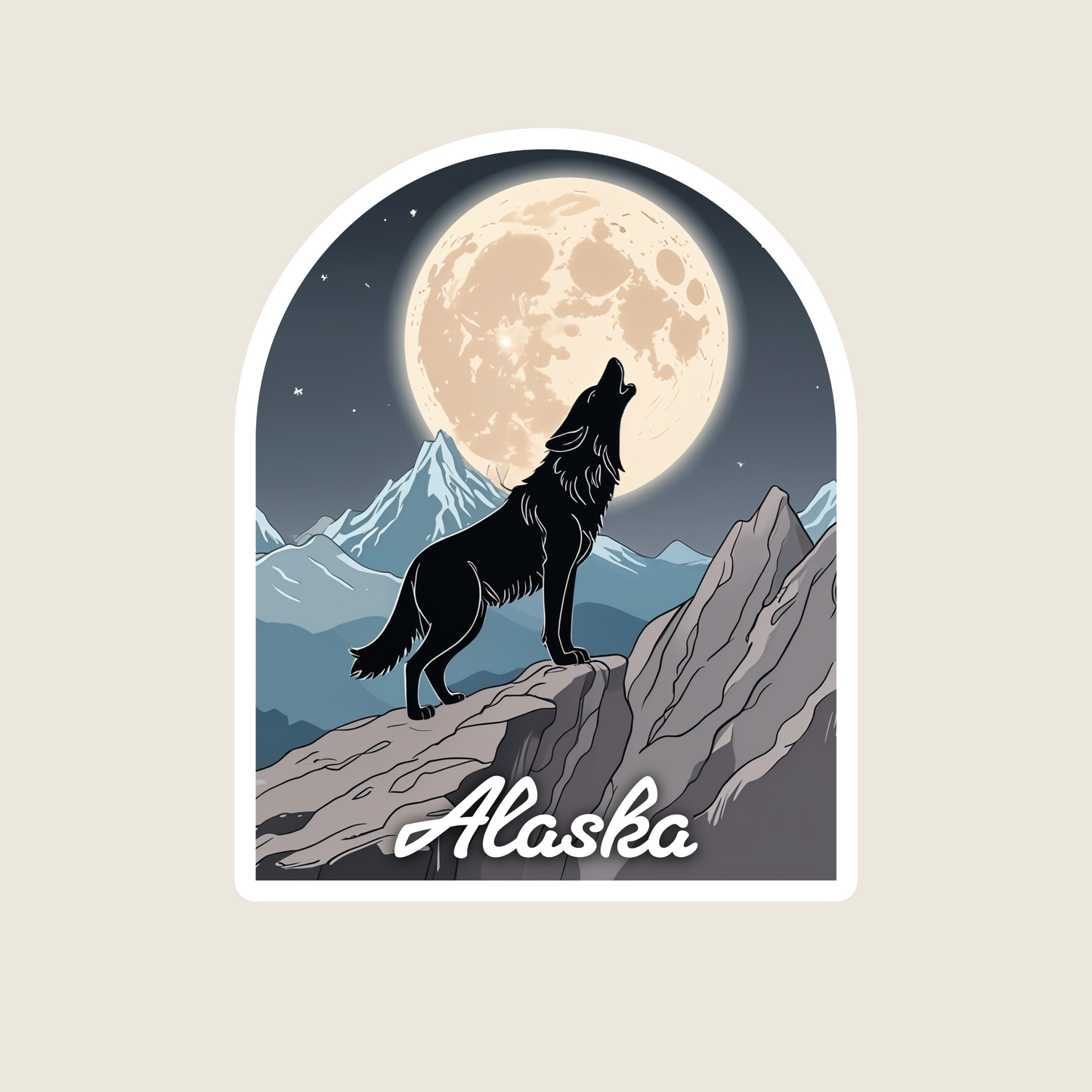 Wolf Howling (M1057)