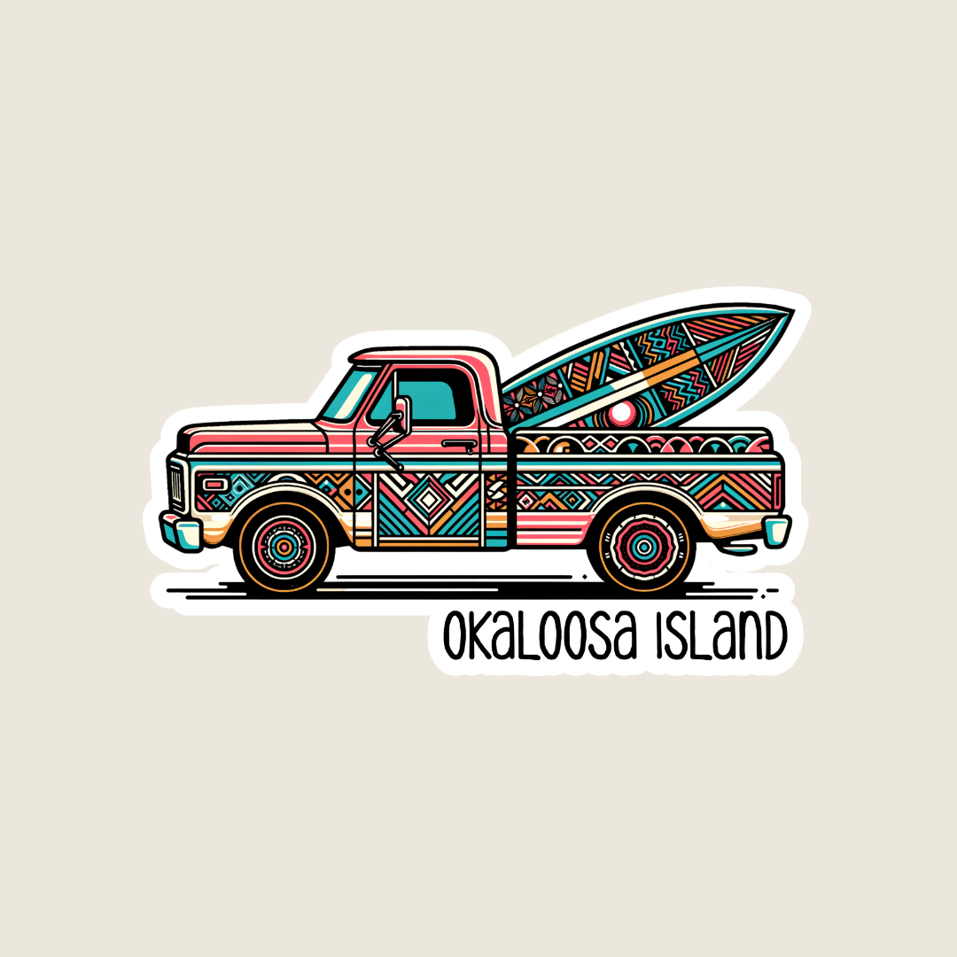 Surfer's Vintage Truck