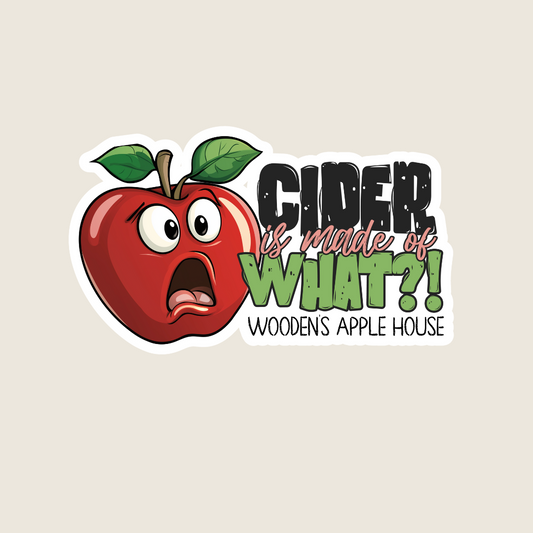 Cider is What? Custom Souvenir Sticker