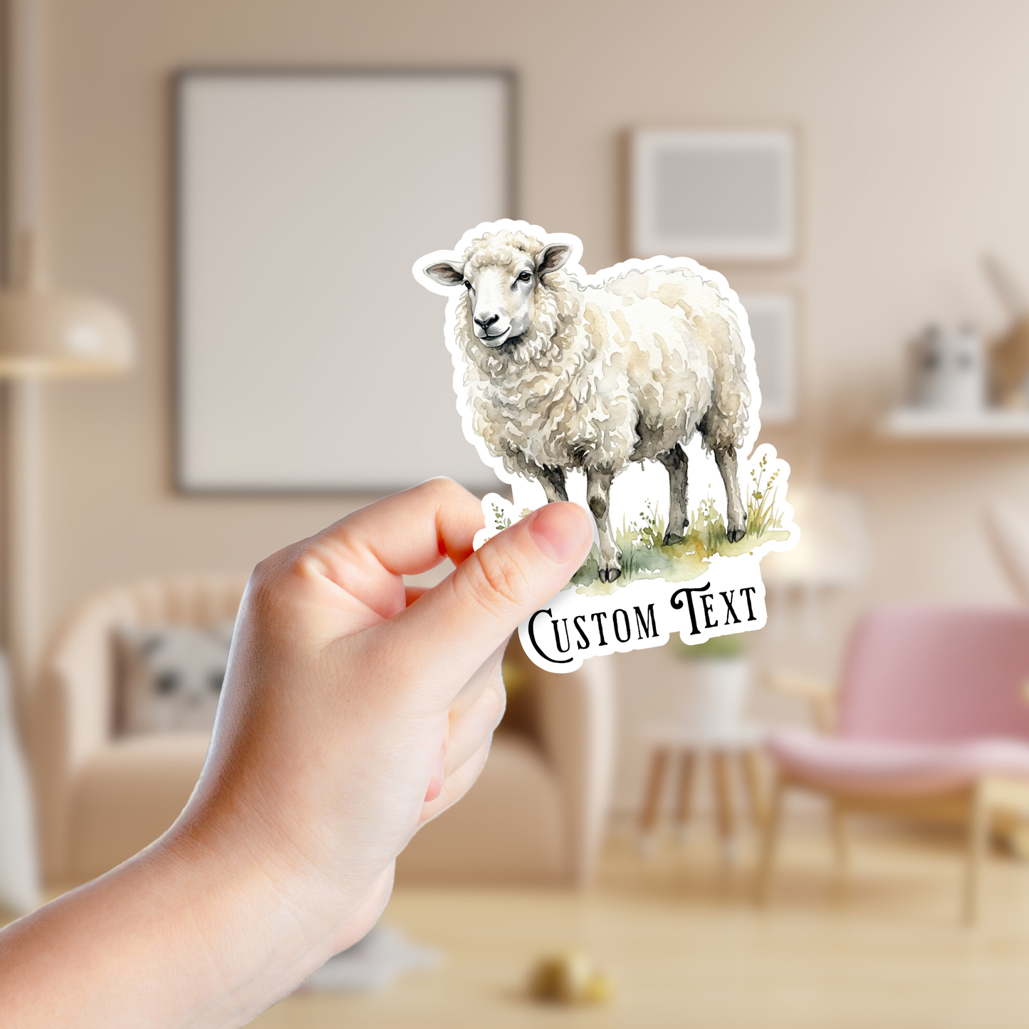 Sheep Custom Sticker