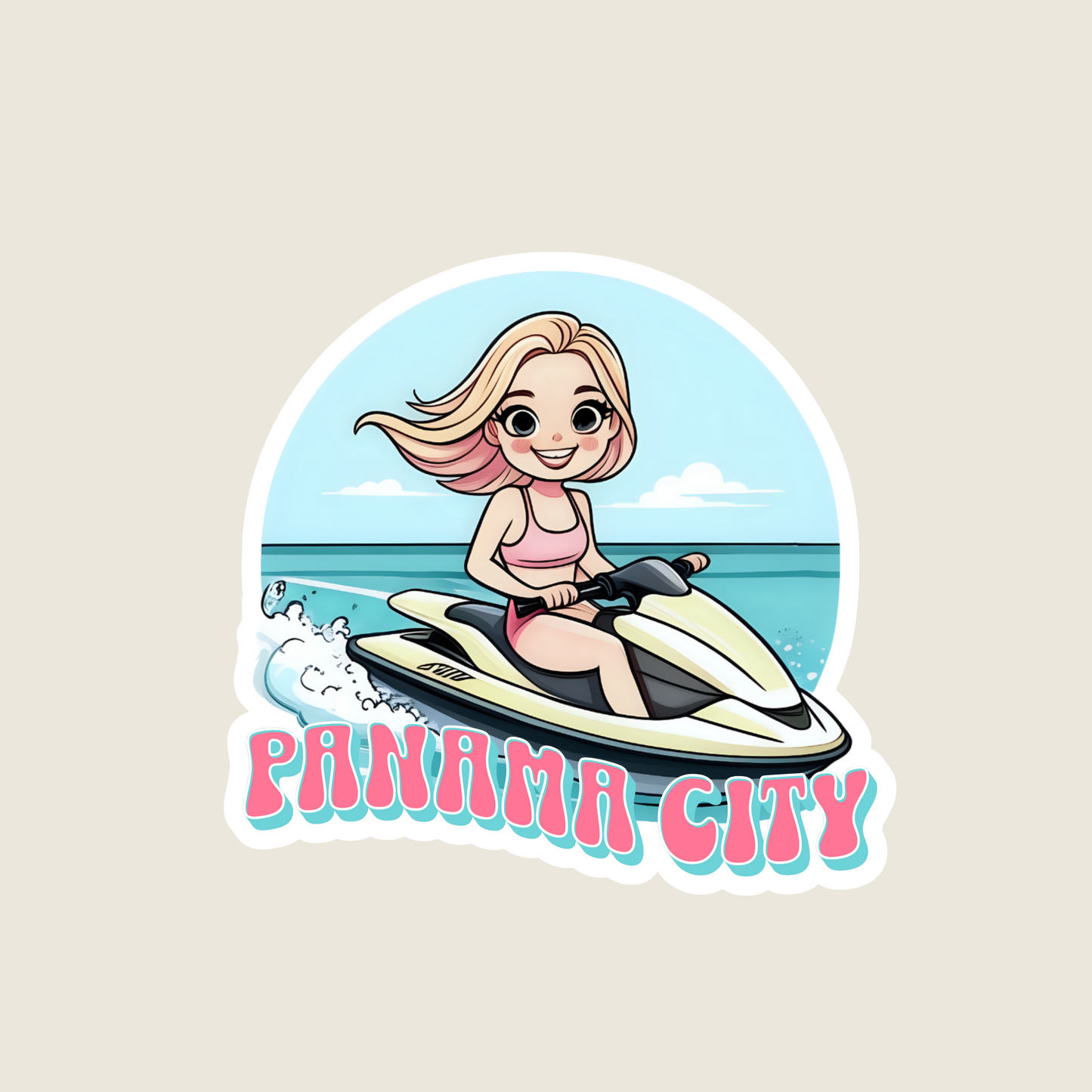 Jetski Girl (B1059)