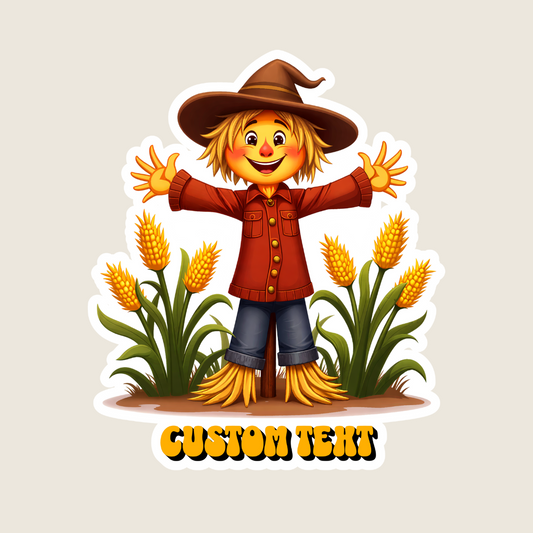 Scarecrow Custom Sticker
