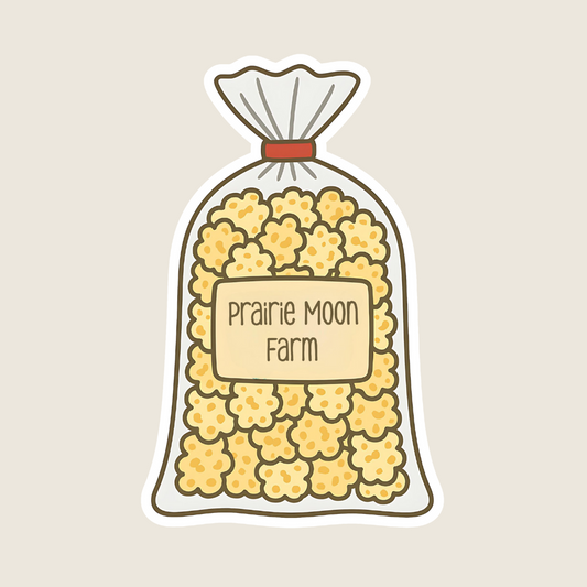 Bag of Kettle Corn Custom Sticker