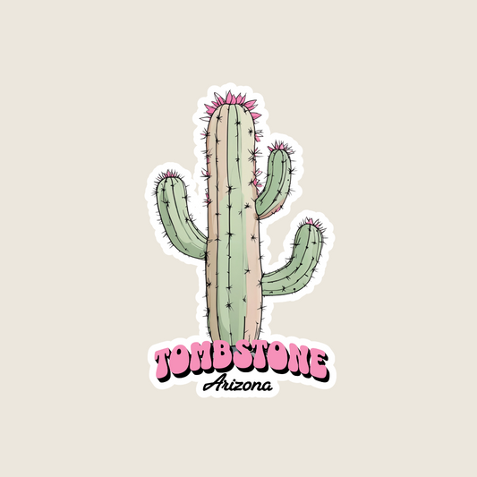 Cactus with Pink Flowers (D1027)