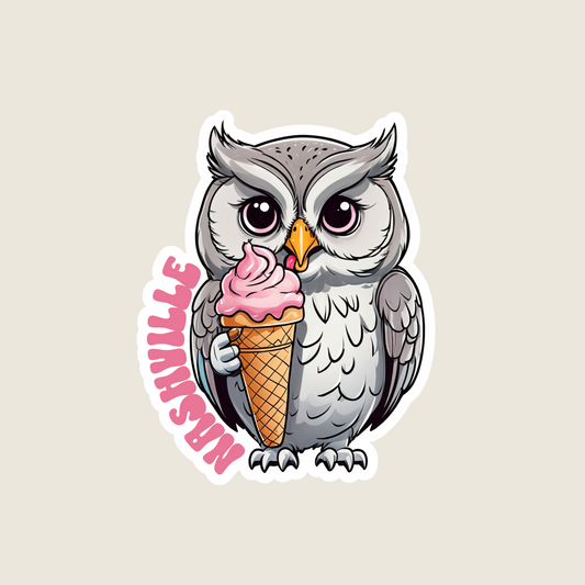 Ice Cream Owl (M1068)