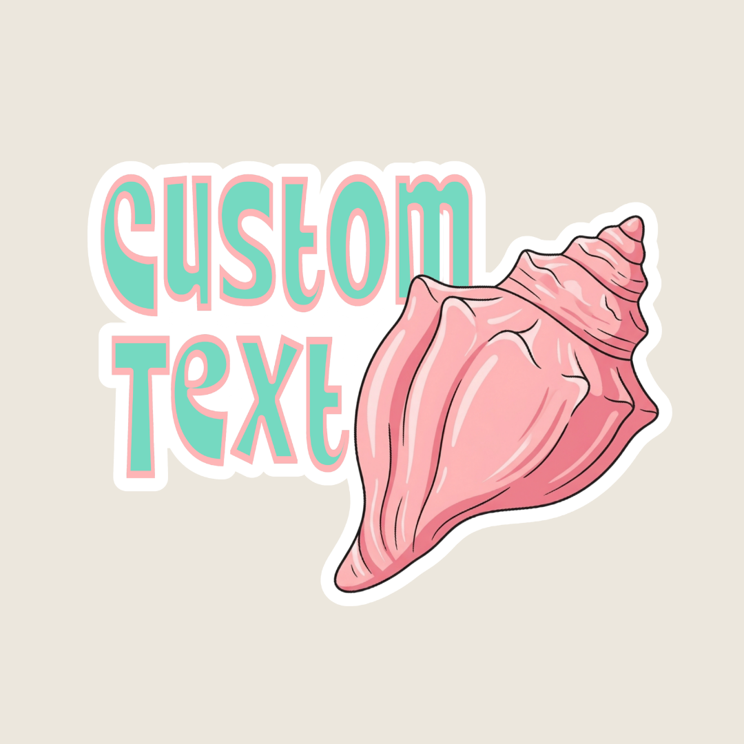 seashell sticker