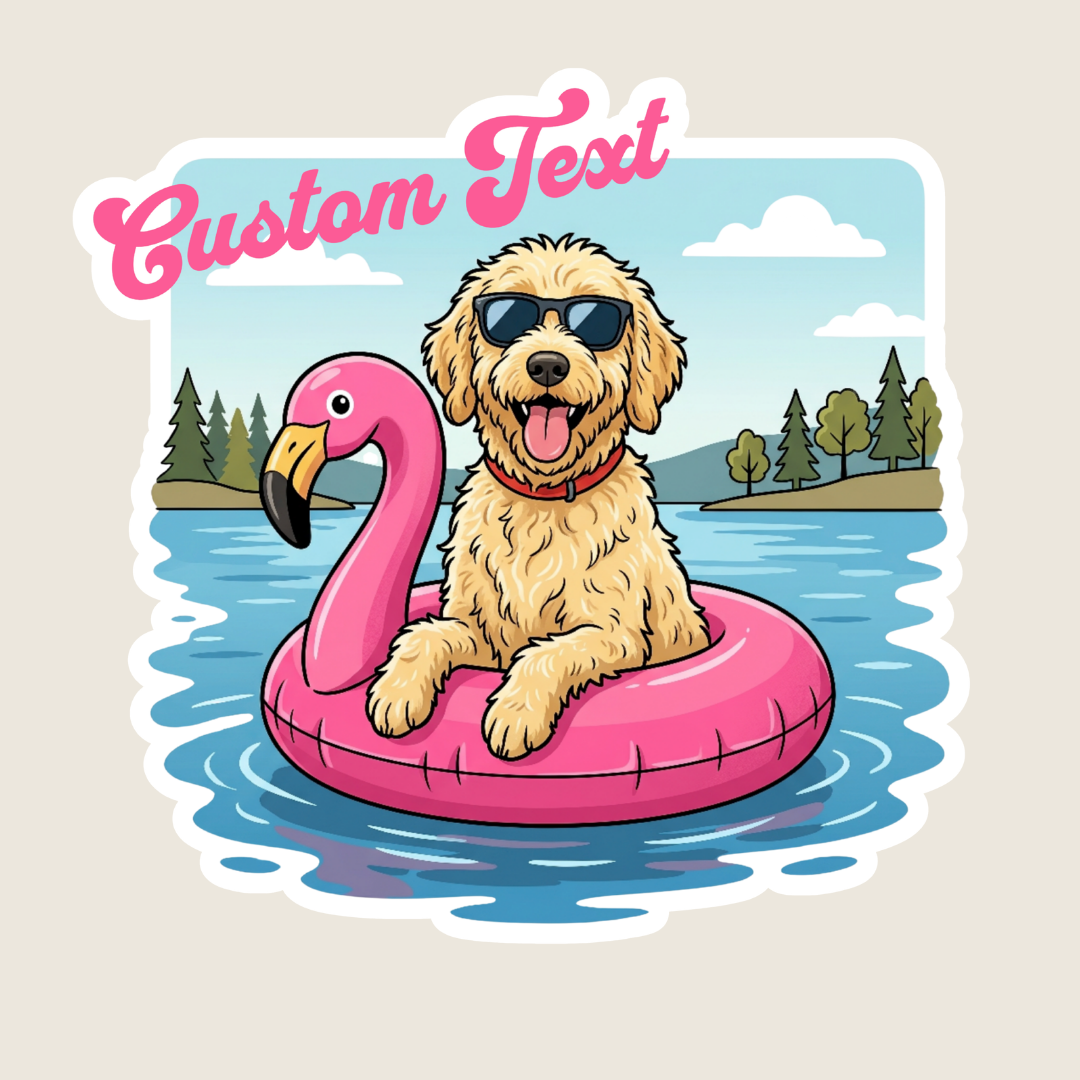 golden doodle stickers