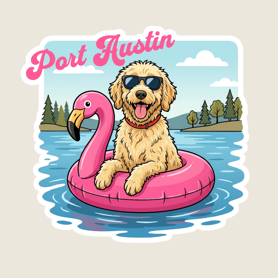golden doodle stickers