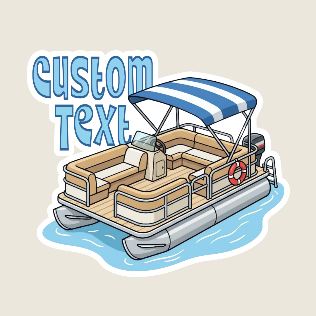 pontoon boat stickers