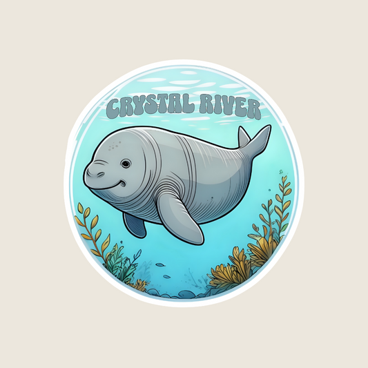 Floating Manatee (B1036)