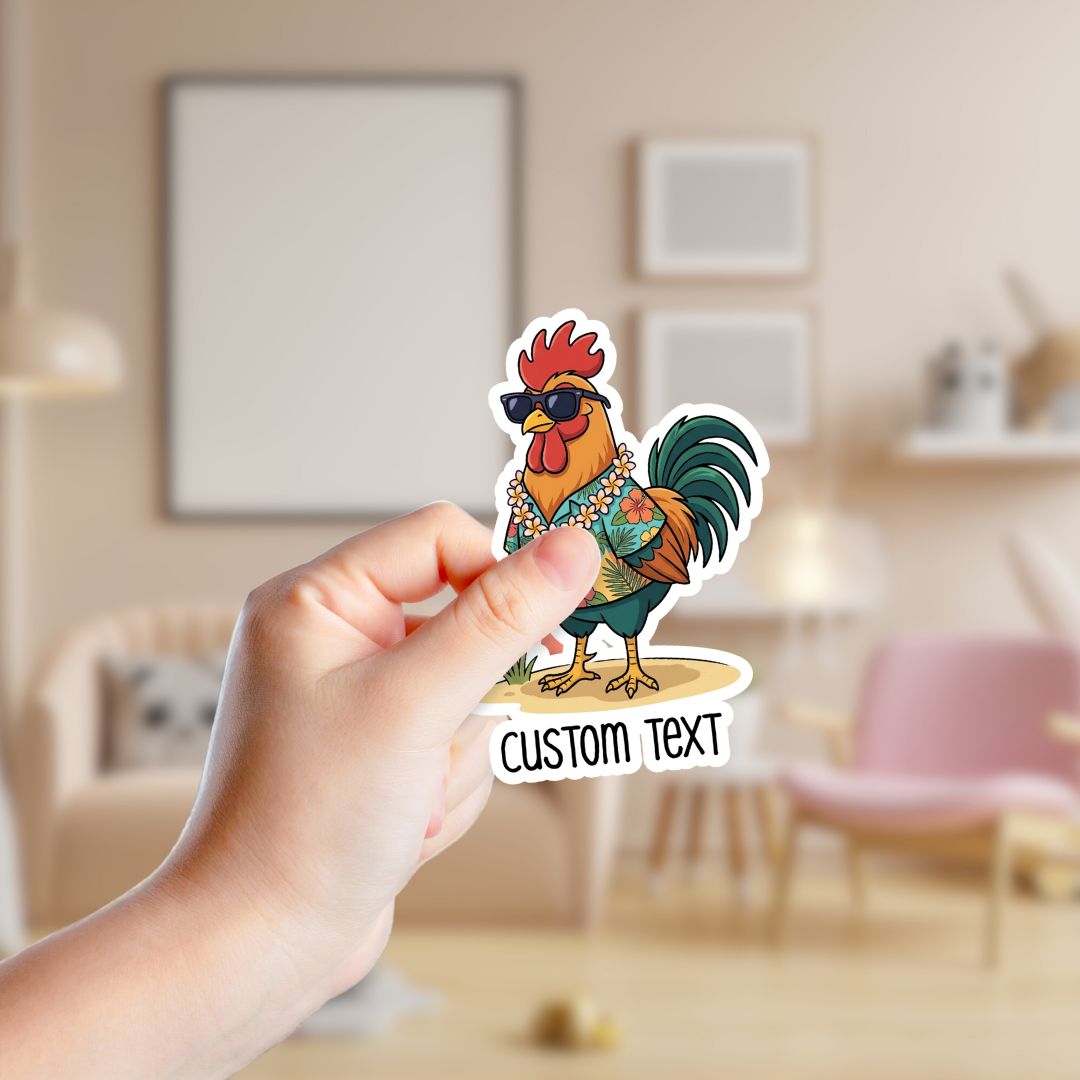 rooster sticker