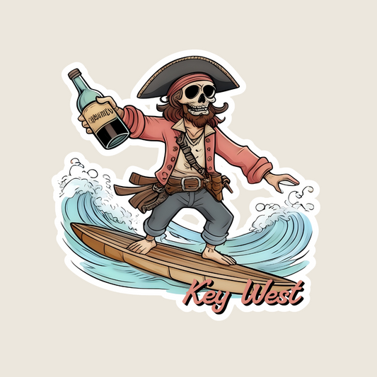 Surfing Pirate (B1040)