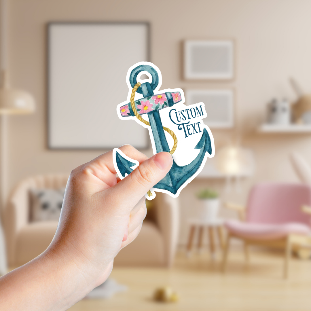 cute anchor sticker