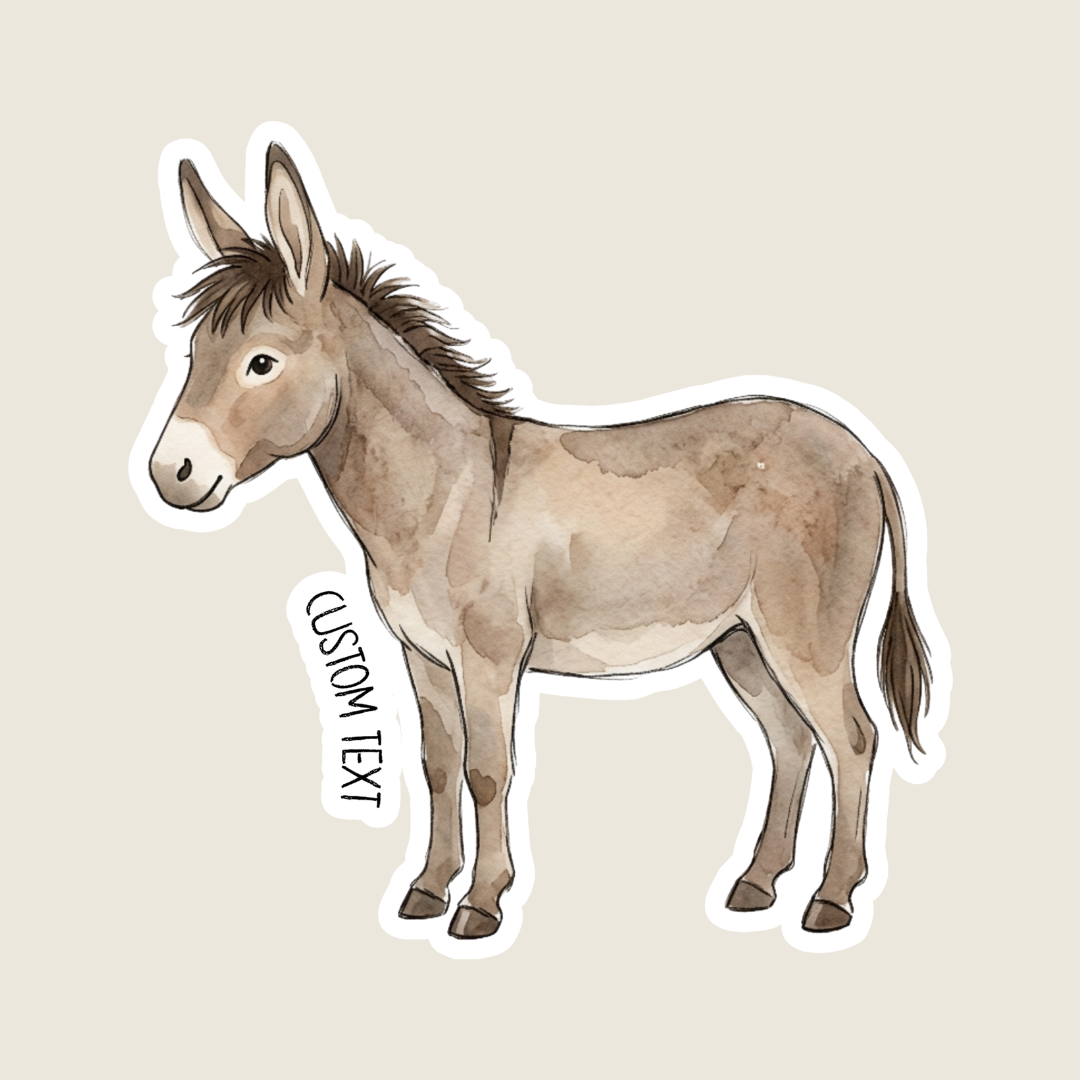 Donkey Custom Sticker