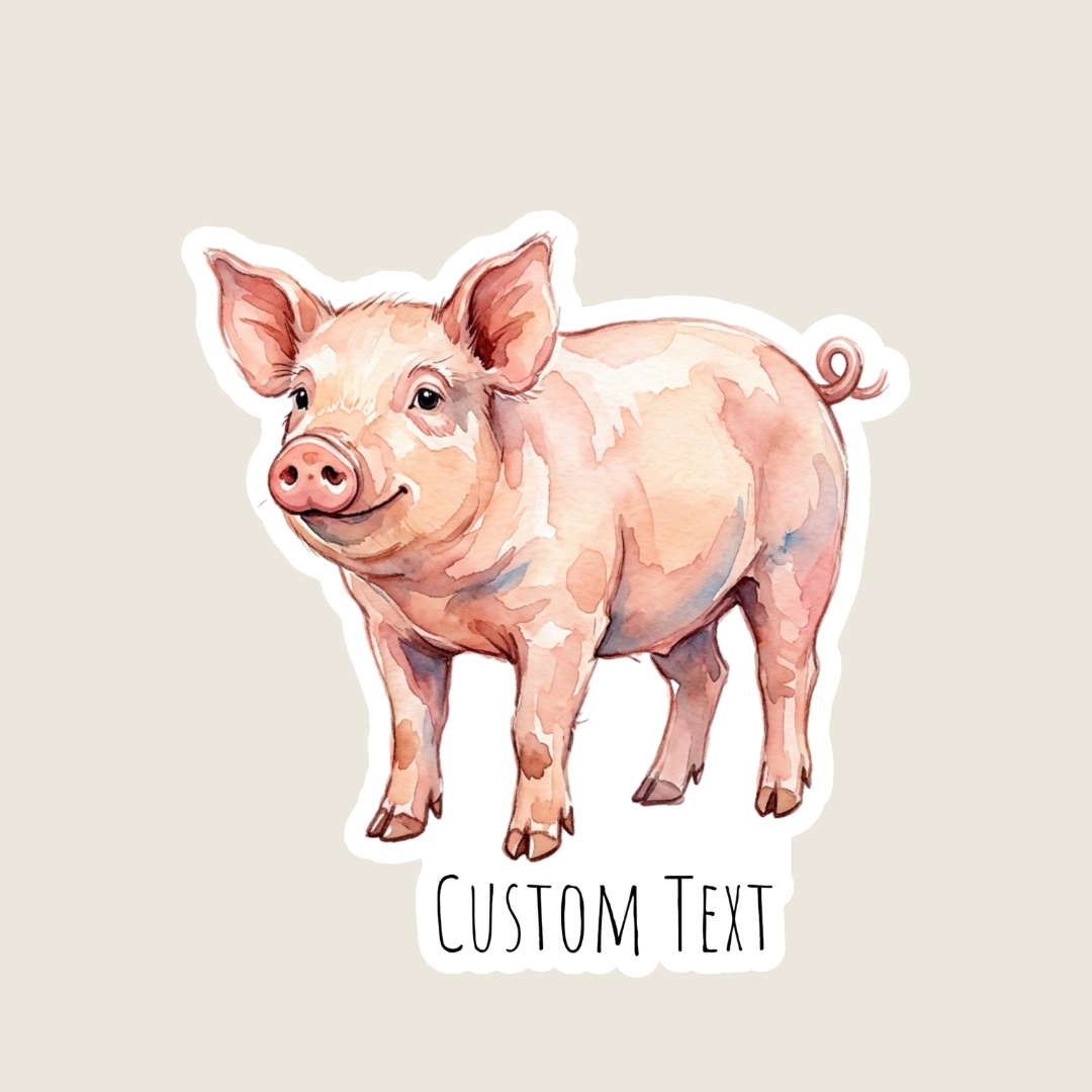 Pig Custom Sticker
