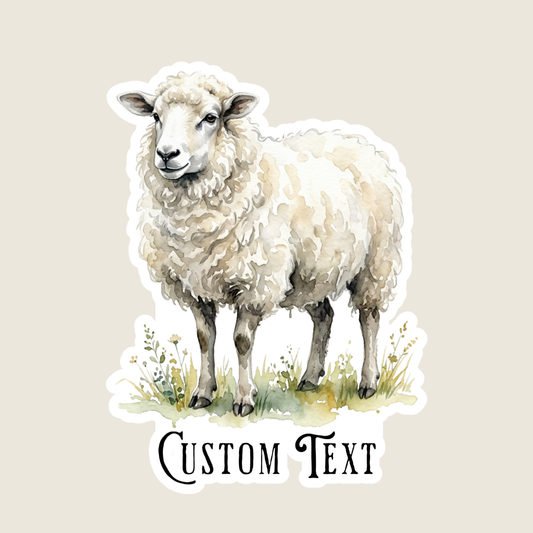 Sheep Custom Sticker