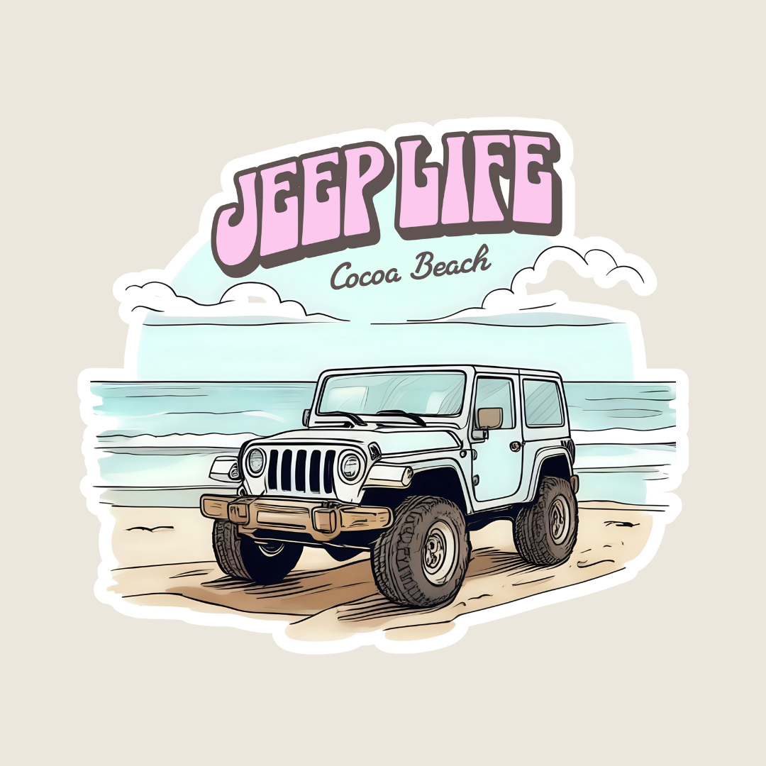 Beach Jeep Life (B1051)