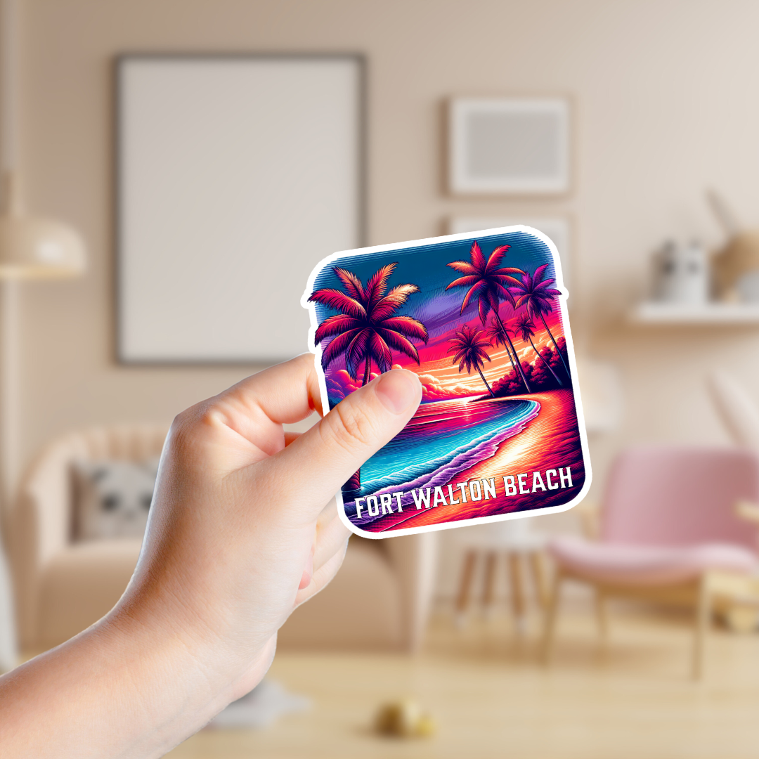Vibrant Beach Scene