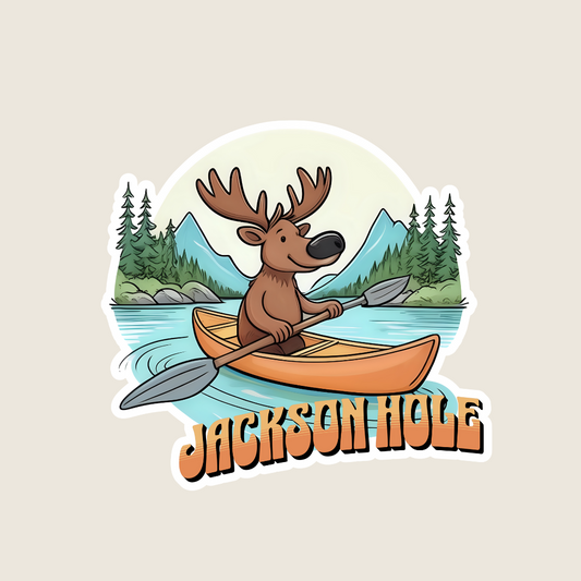 Moose Canoeing (M1036)