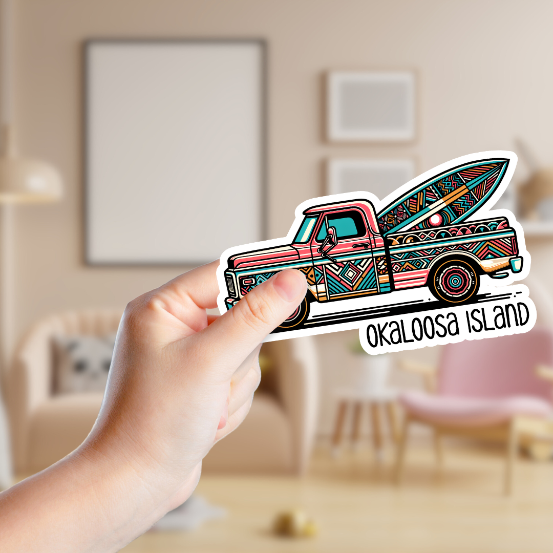 Surfer's Vintage Truck