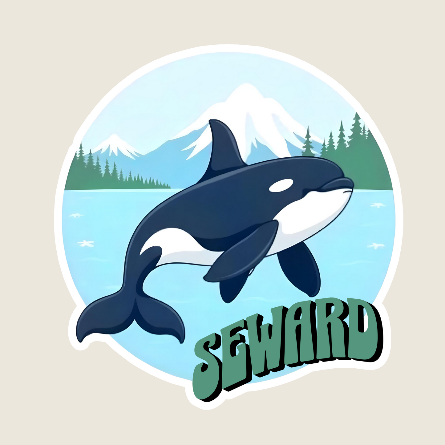 Orca Mountain Background (M1101)