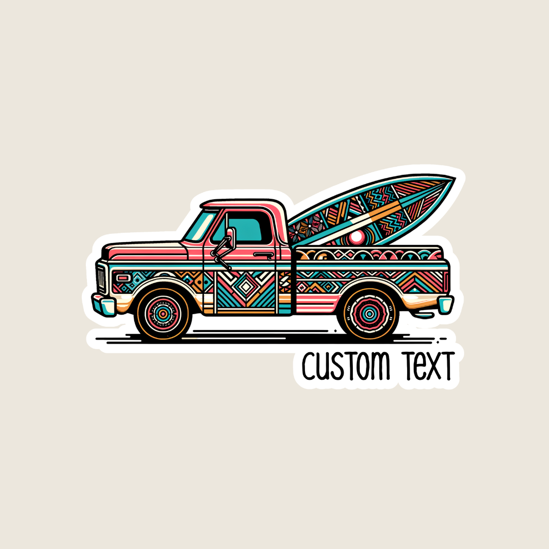 Surfer's Vintage Truck