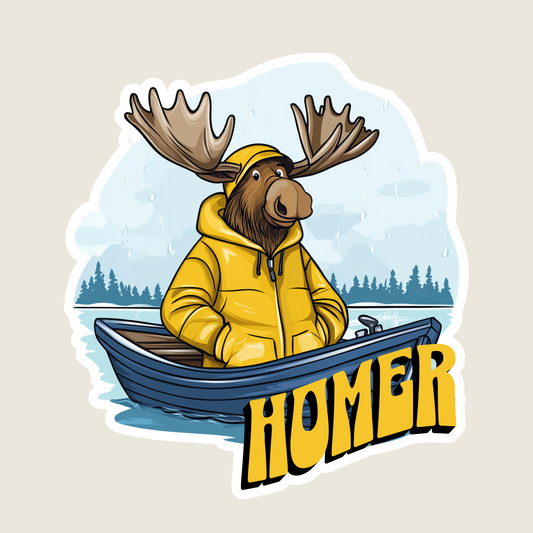 Moose in a Boat (M1107)