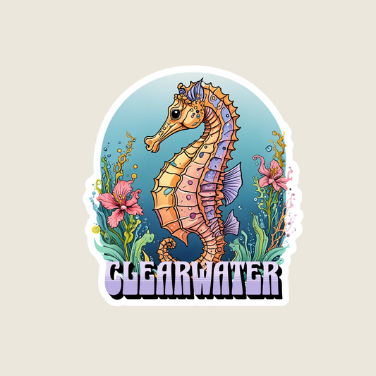 Colorful Seahorse (B1082)