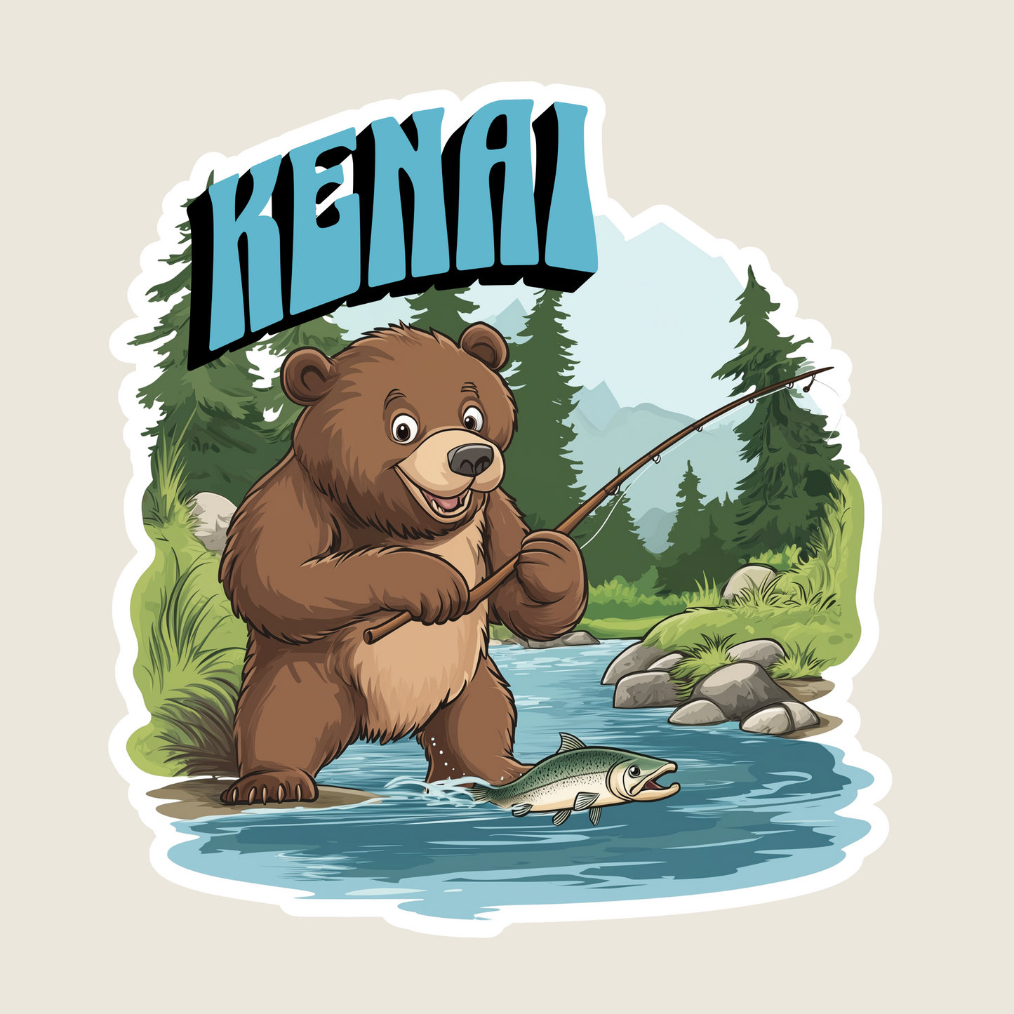 Bear Fishing (M1115)