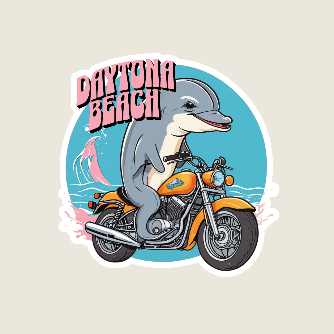 Dolphin on a Motorcyle (B1088)