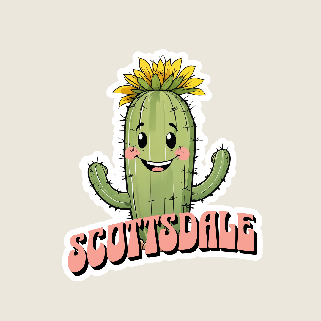 Cartoon Cactus (D1015)