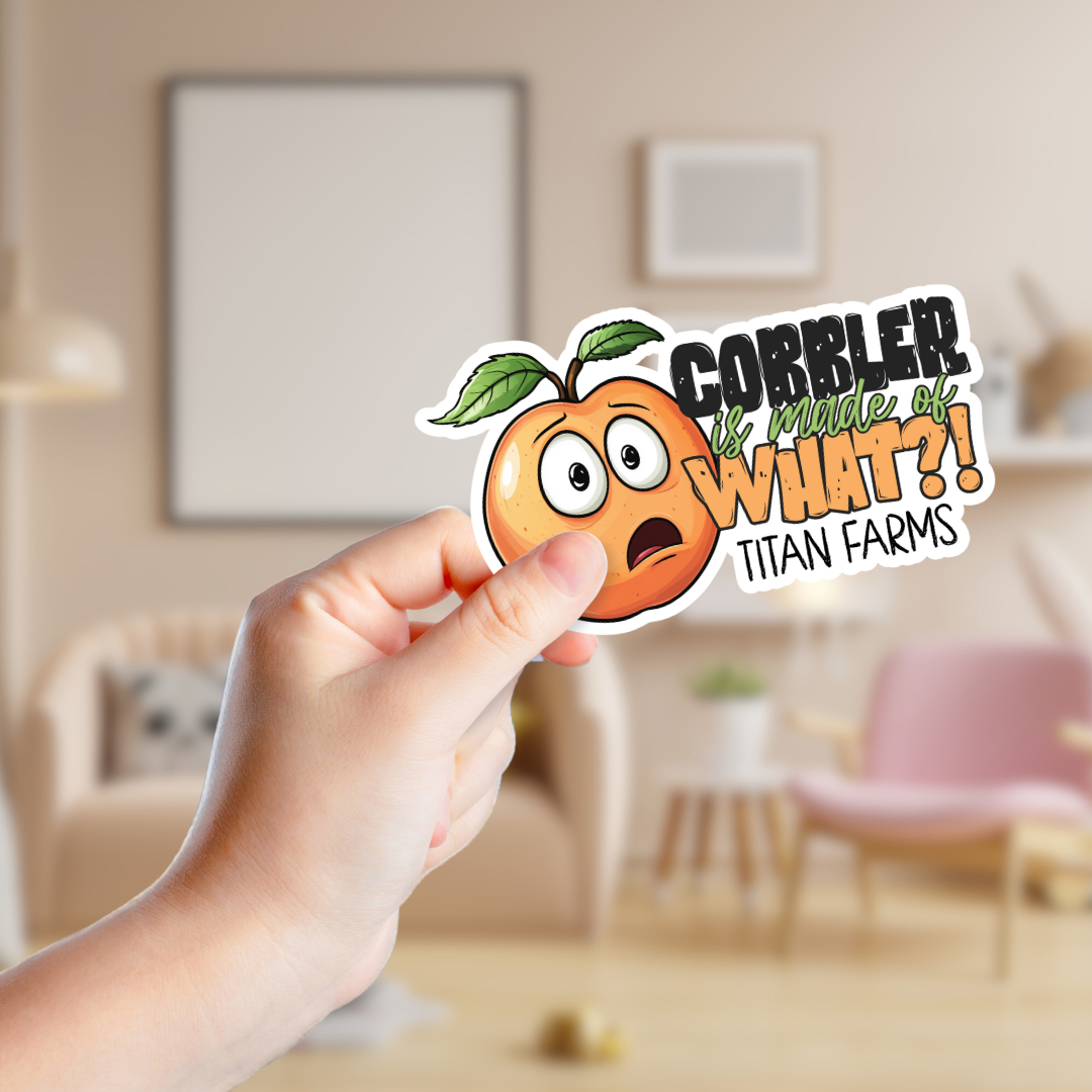 Cobbler is What? Custom Souvenir Sticker