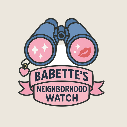 Gilmore Girls Babette's Neighborhood Watch Sticker